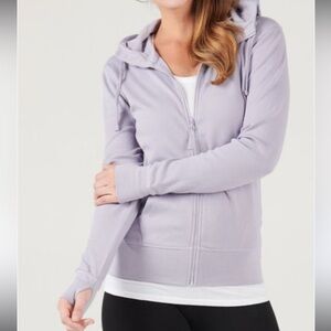Pact lavender zip up jacket